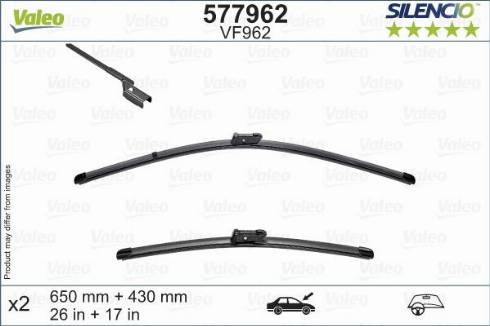 577962 VALEO Щетка-дворник лобового стекла водительская купить в Черкассы