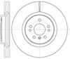 Передний тормозной диск 6116510 ROAD HOUSE