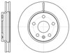 Диск тормозной передний 6128510 REMSA