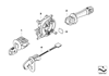 Переключатель подрулевой, центральная часть 61318379091 BMW