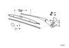 Рычаг-поводок дворника лобового стекла BMW 5