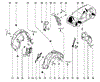 Подкрыльник переднего крыла, левый 638407860R RENAULT