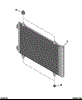 Радиатор системы охлаждения кондиционера 6455HS PEUGEOT