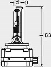 Биксенон 66350 OSRAM