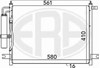 Радиатор охлаждения кондиционера 667034 ERA
