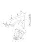 Боковая часть передняя левая 6V0821105 VAG
