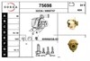 Вал привода, передний левый 75698 ASAM