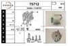 Полуось (привод) передняя, левая 75712 ASAM