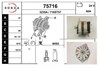 Привод передний правый 75716 ASAM