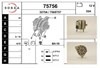 Привод в сборе левый 75756 ASAM