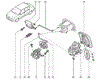 Замок двери багажника 7700838546 RENAULT