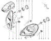 Фара передняя правая 7701068178 RENAULT
