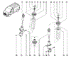 Опора амортизатора переднего 7701209577 RENAULT