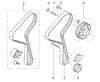 Ремкомплект ГРМ 7701477028 RENAULT