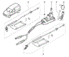 Трос переключения передач 7701479154 RENAULT