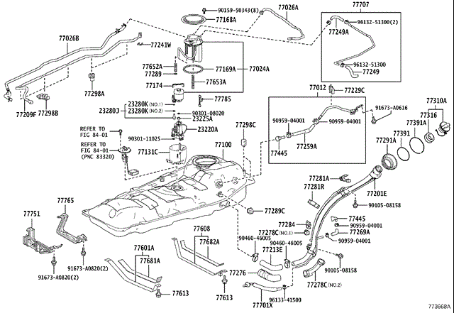 Фильтр-отстойник топлива грубой очистки 7702442110 TOYOTA