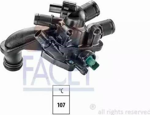 Кожух термостата 78863 FACET