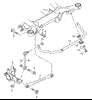 Поперечная тяга задней подвески 7L8501529A VAG
