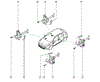 Ограничитель открывания двери 804303543R RENAULT