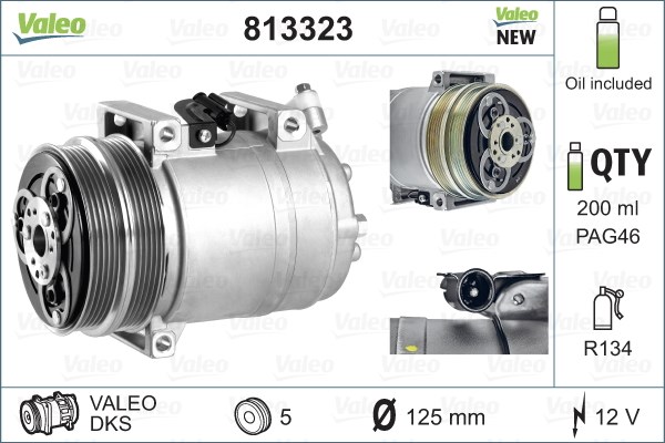 VALEO 813323 Компрессор кондиционера в наличии Львов