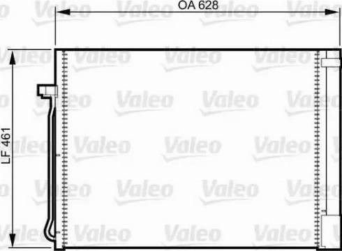 Конденсатор кондицiонера bmw x5(e70,f15) "06-19 814367