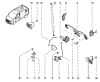 Кнопка привода замка третей/пятой двери 8200102185 RENAULT