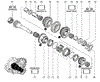 Шестерня пятой передачи 8200270281 RENAULT