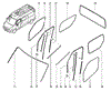 Рама ветрового окна 8200676994 RENAULT