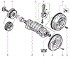 Демпфер коленвала 8200802666 RENAULT