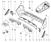 Бампер задний 850222109R RENAULT