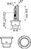 Лампочка ксеноновая 85126VIC1 PHILIPS