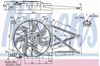 Диффузор радиатора охлаждения в сборе с крыльчаткой 85185 NISSENS