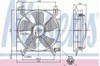 Диффузор радиатора охлаждения в сборе с мотором и крыльчаткой 85353 NISSENS