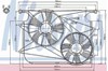 Диффузор радиатора охлаждения в сборе с мотором 85610 NISSENS