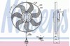 Электровентилятор охлаждения в сборе (мотор+крыльчатка) 85798 NISSENS