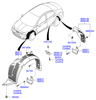 Подкрылок передний правый Hyundai Accent