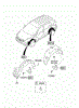 Передний правый подкрылок крыла переднего  868123U010 HYUNDAI