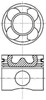 Поршня на 1 цилиндр, STD 8713760000 NURAL