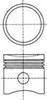 Поршня, 2-й ремонт (+0,50) 8745000700 NURAL