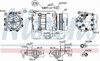 Компрессор системы кондиционирования 890761 NISSENS
