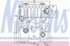 Радиатор масляный (холодильник) под фильтром 90582 NISSENS