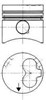Поршень в комплекте на 1 цилиндр, 4-й ремонт (+1,00) 90732620 KOLBENSCHMIDT