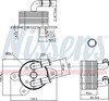 Радиатор АКПП 90842 NISSENS