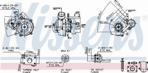 Турбоком 93158 NISSENS