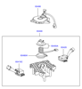 Кольцо контактное, шлейф руля 934902E001 HYUNDAI