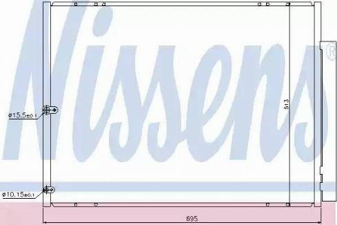 Конденсатор 940297 NISSENS