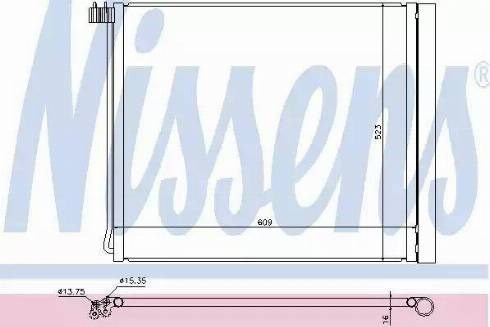 Конденсер 940339 NISSENS