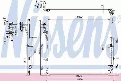 Конденсатор 940407 NISSENS