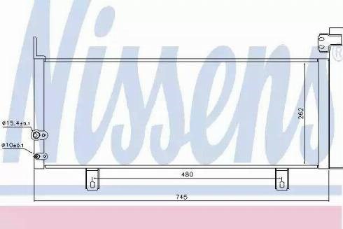 Конденсатор 940499 NISSENS