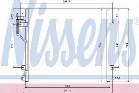Конденсатор 94773 NISSENS